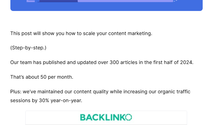 ai search optimization: a screenshot of a backlinko intro demonstrating EEAT