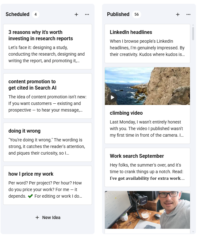 best freelance writer tools: my workspace on buffer