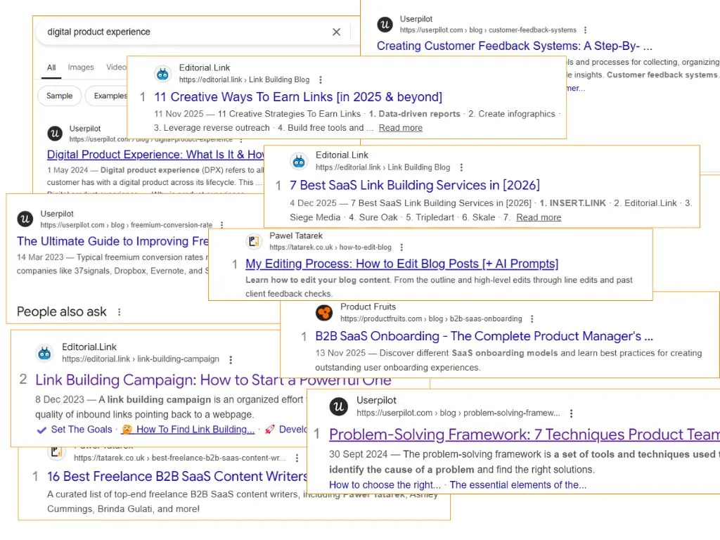 pawel tatarek freelance b2b saas content writer and editor top rankings